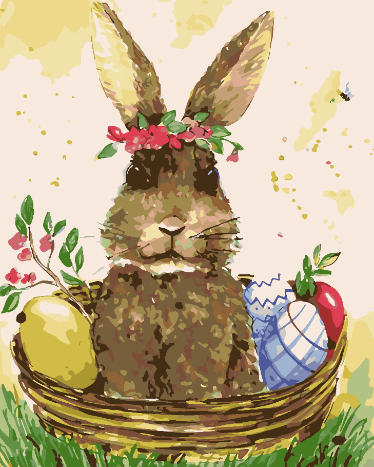 Painting by numbers - Bunny 4260