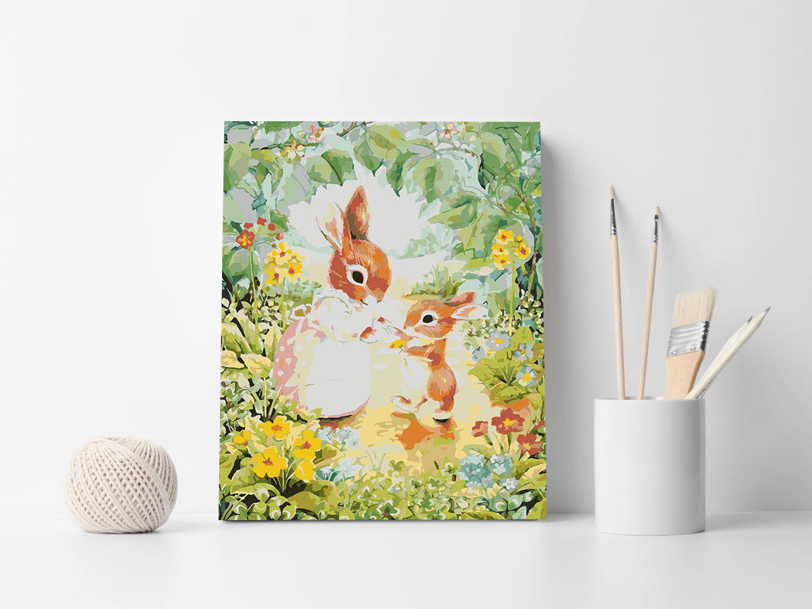 Paint by numbers - Bunnies 4261
