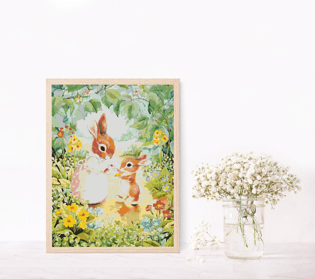 Paint by numbers - Bunnies 4261