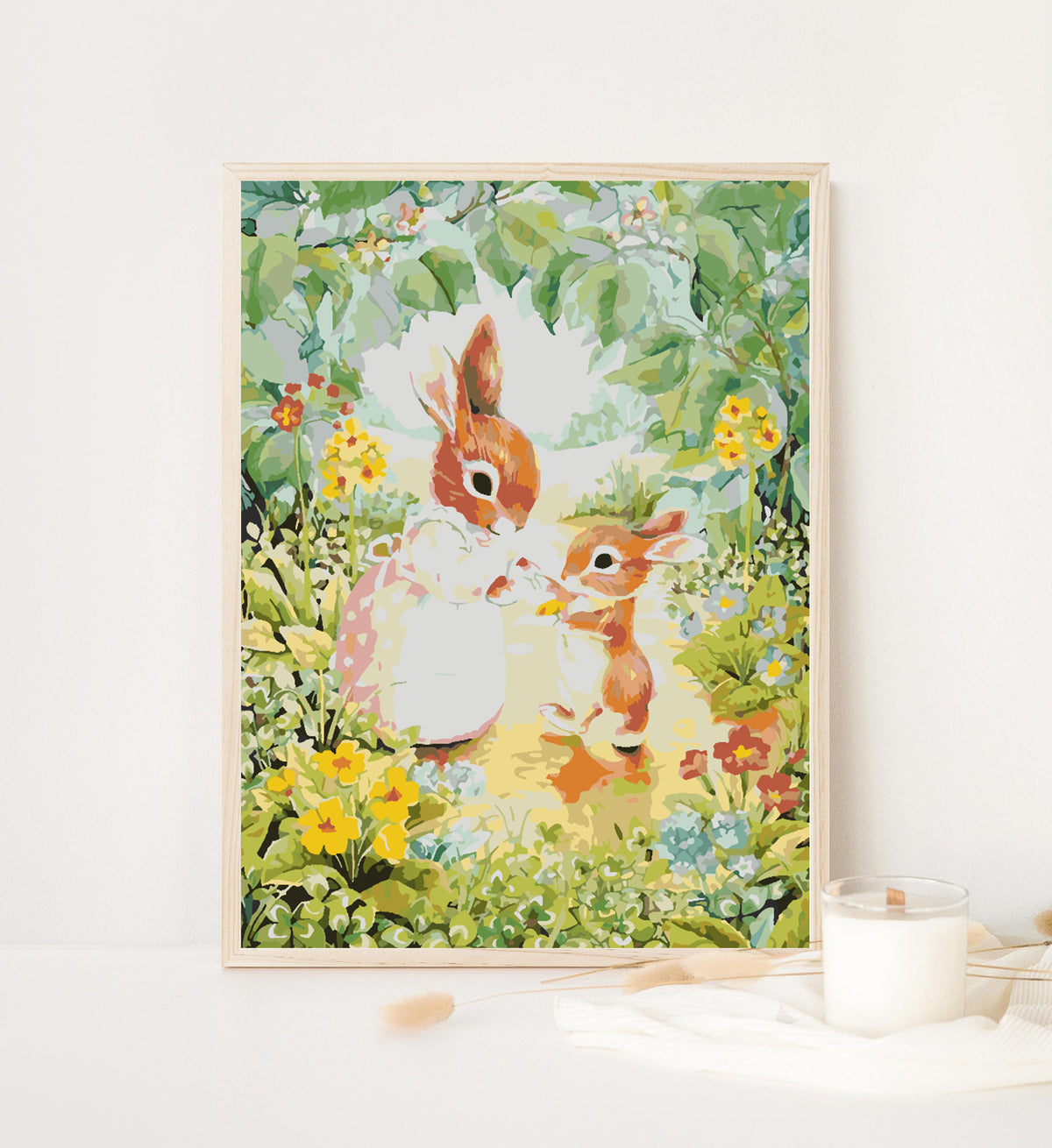 Paint by numbers - Bunnies 4261
