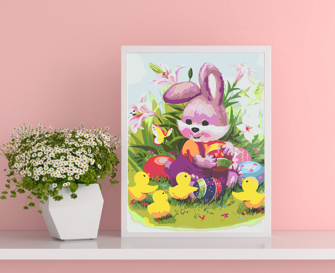 Paint by numbers - Easter Bunny 4263