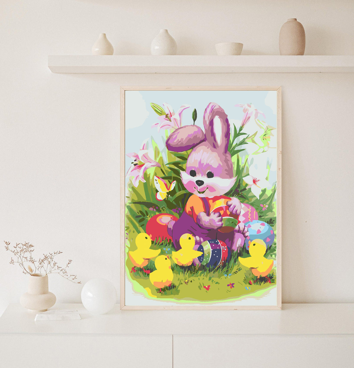 Paint by numbers - Easter Bunny 4263