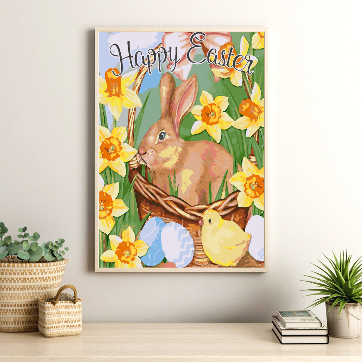 Painting by numbers - Happy Easter 4269