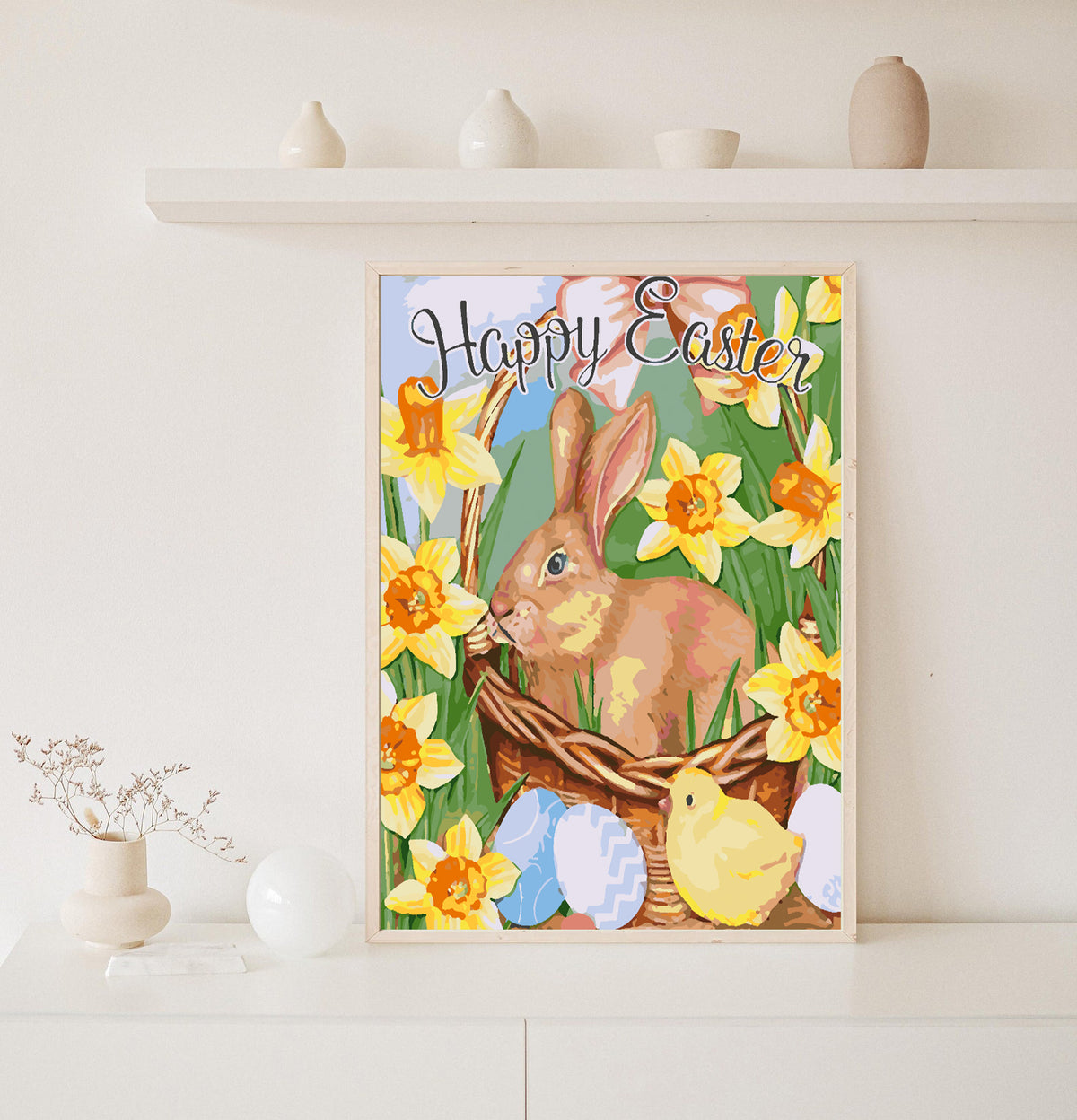 Painting by numbers - Happy Easter 4269