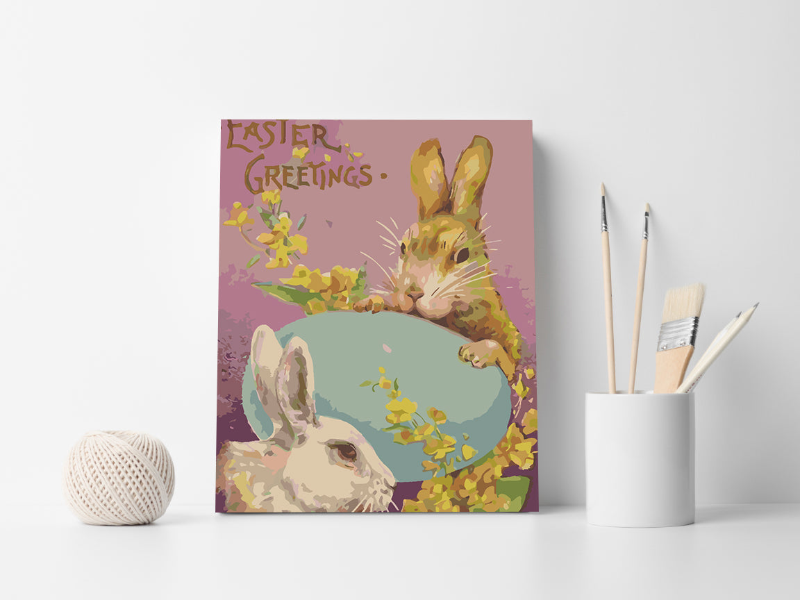 Paint by numbers - Easter Greetings 4274