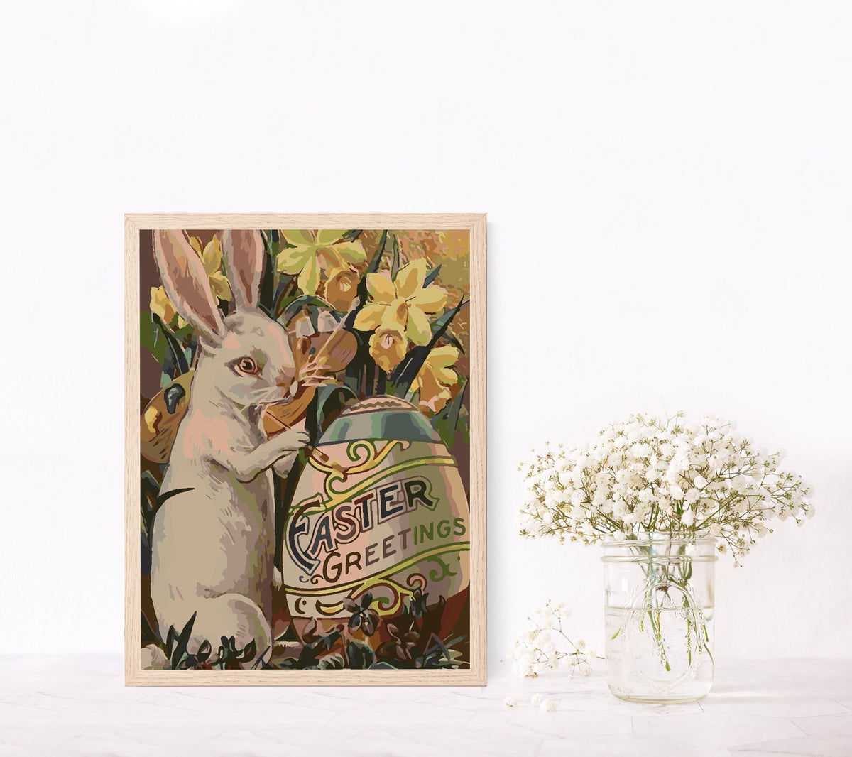 Pictura pe numere - Easter Greetings 4276
