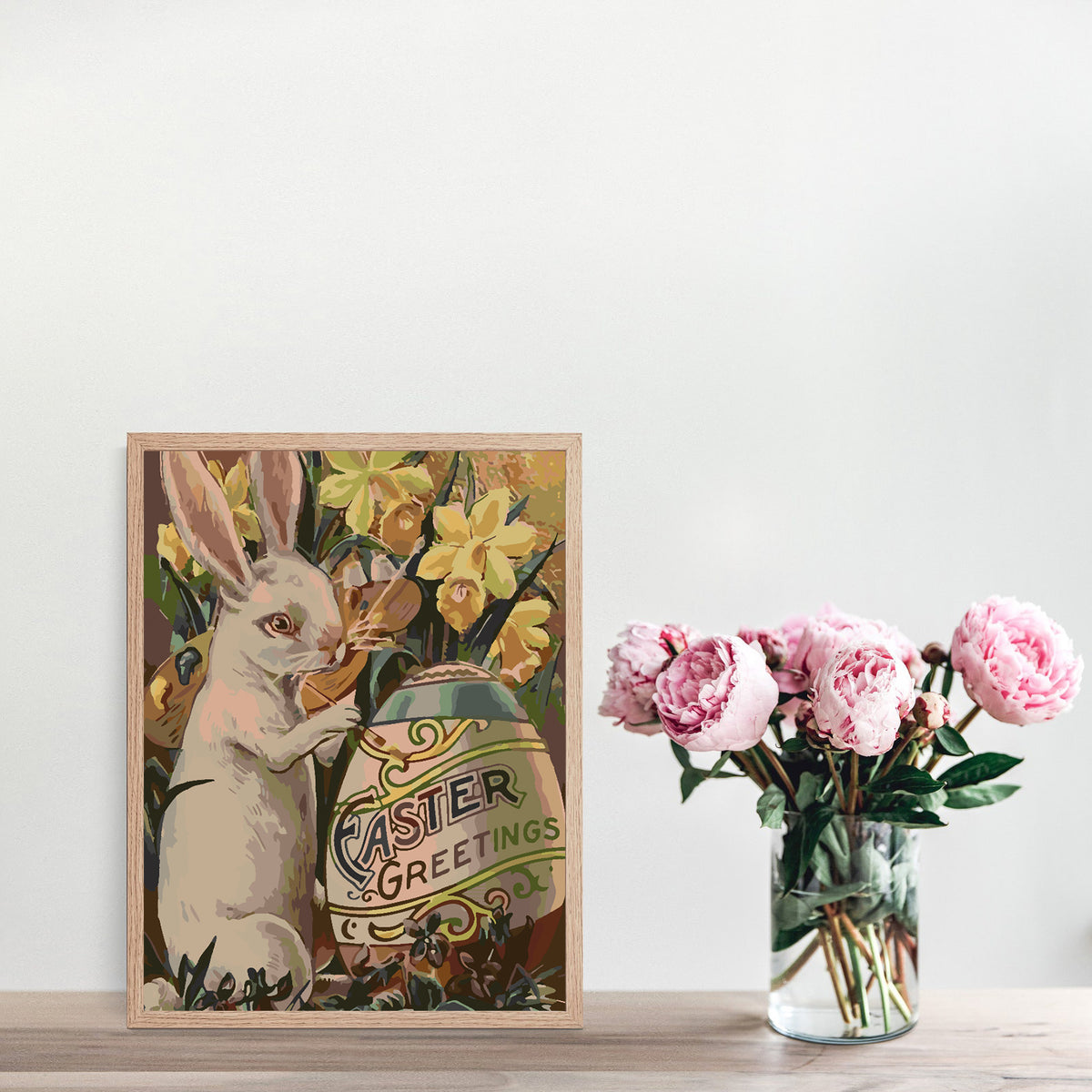 Pictura pe numere - Easter Greetings 4276
