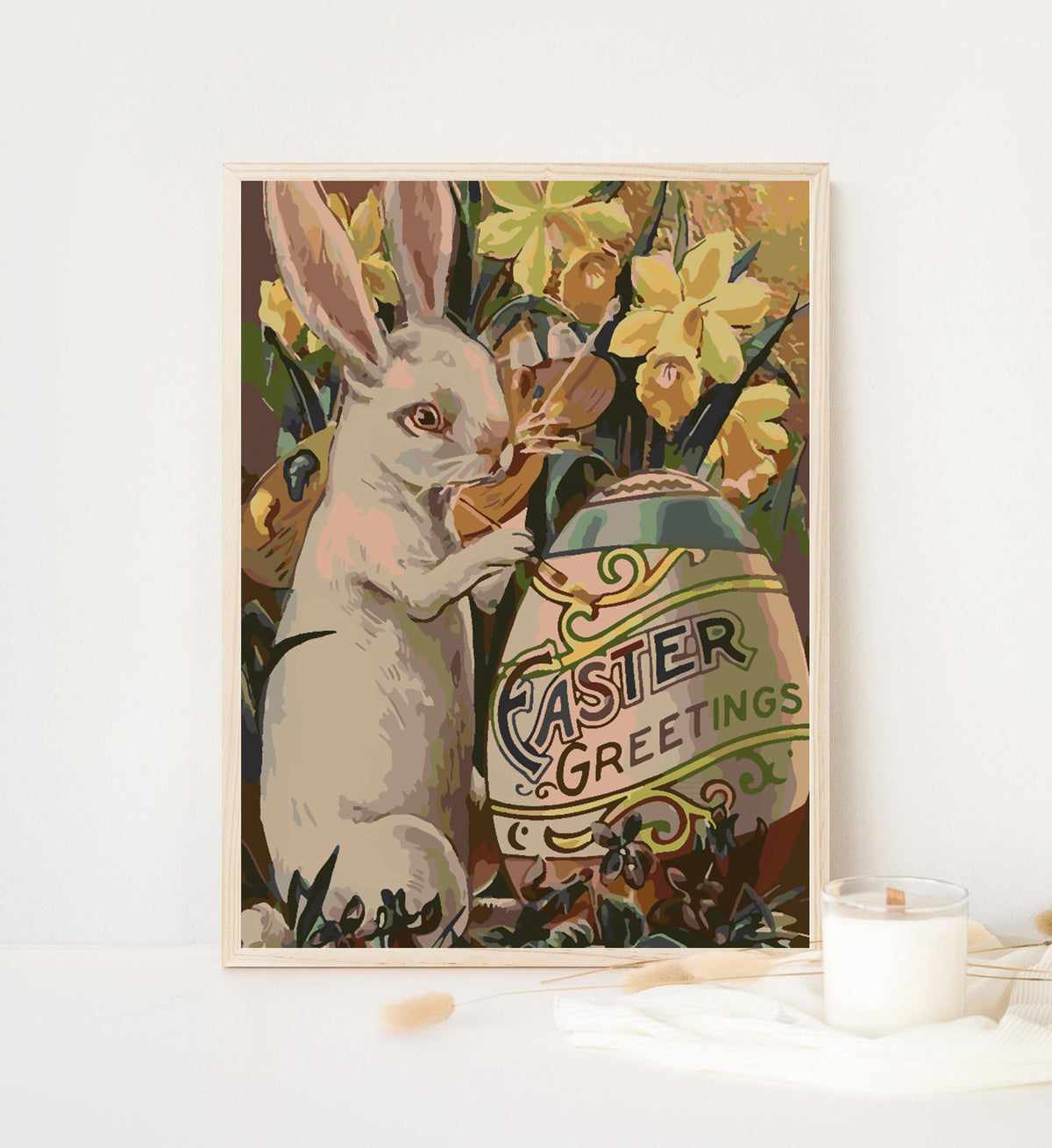 Pictura pe numere - Easter Greetings 4276