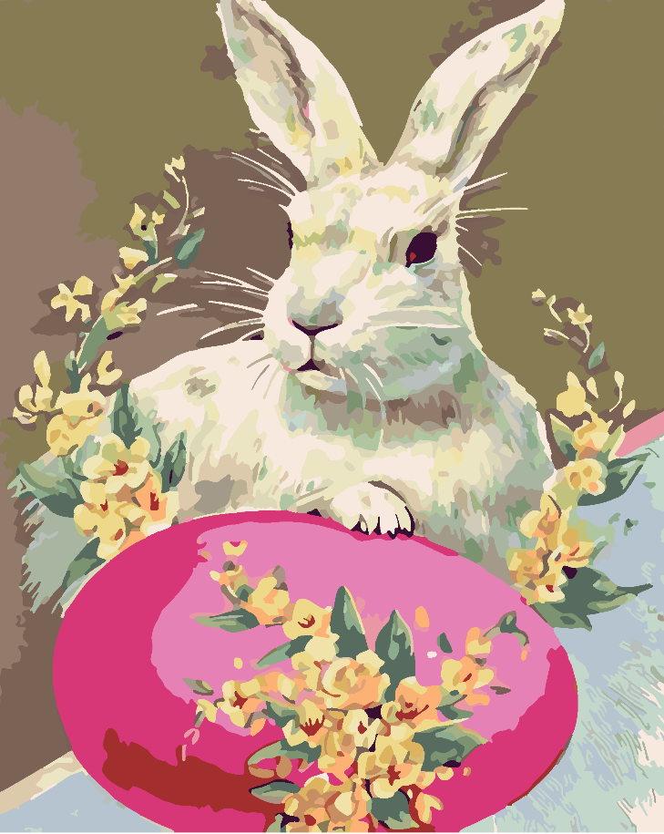 Paint by numbers - Bunny 4279