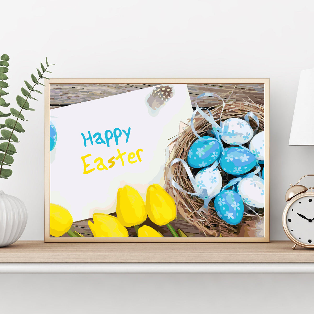 Painting by numbers - Happy Easter 4295