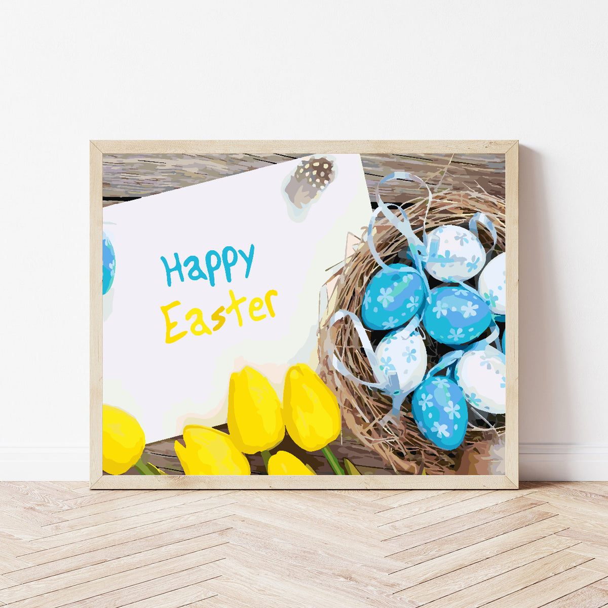 Painting by numbers - Happy Easter 4295
