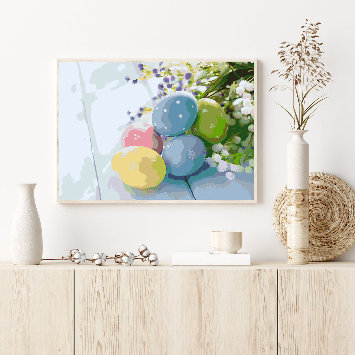 Painting by numbers - Easter Eggs 4299