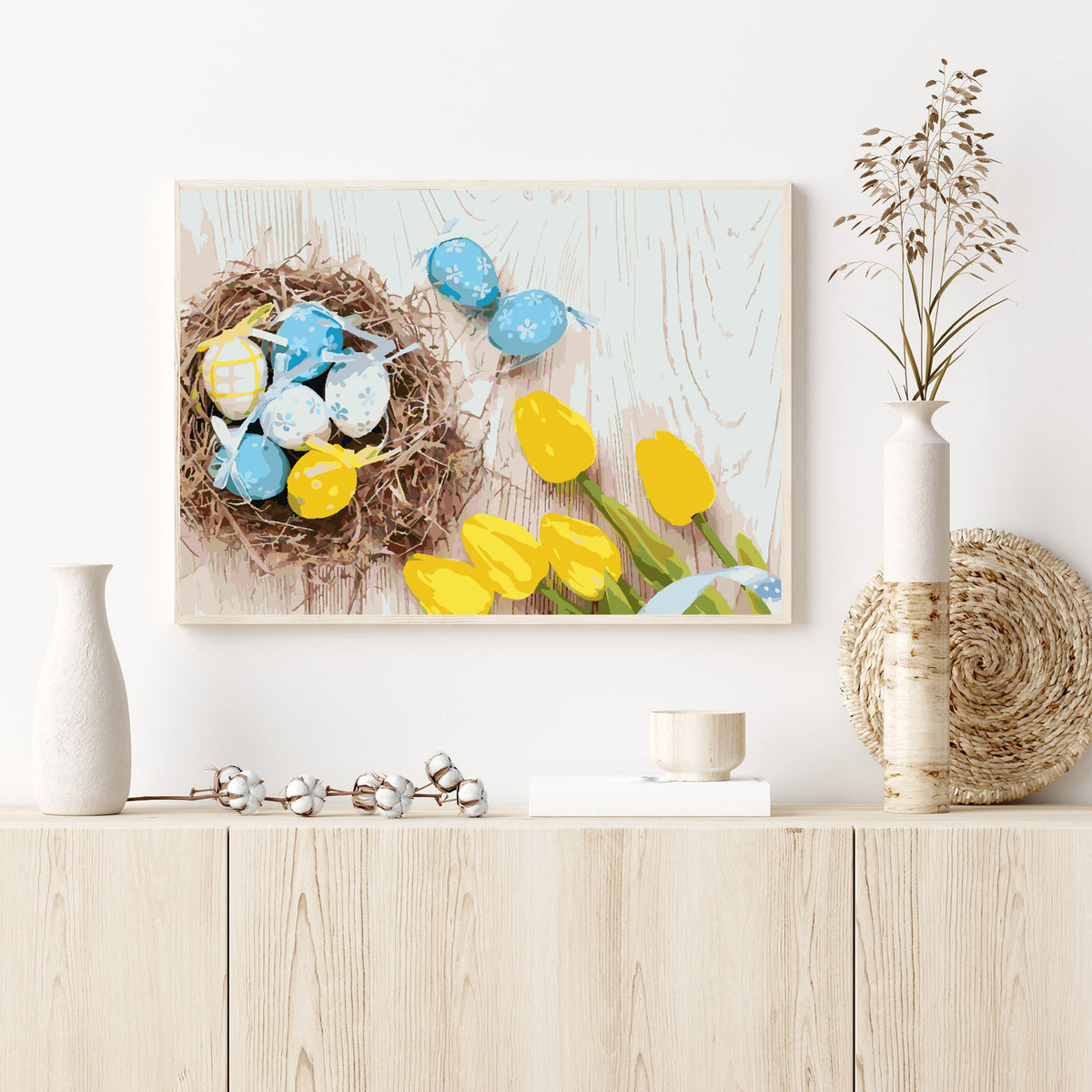 Pictura pe numere - Oua de Paste 4302
