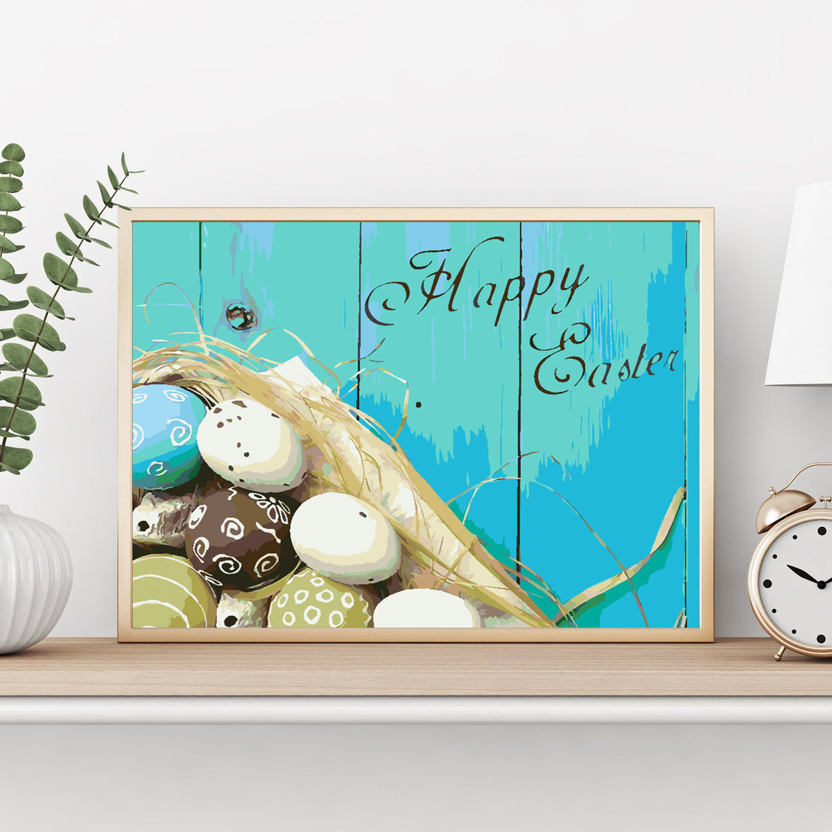 Painting by numbers - Happy Easter 4308