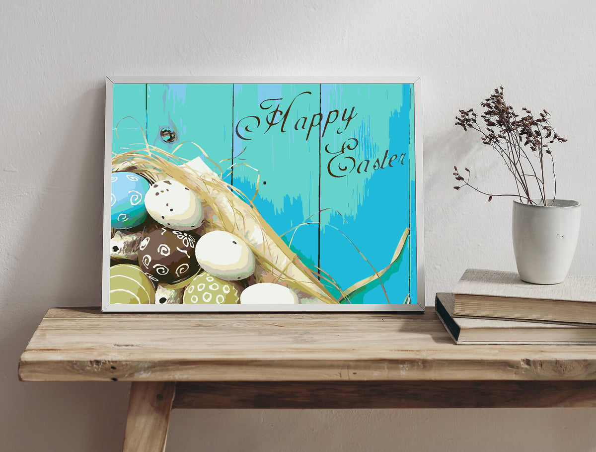 Painting by numbers - Happy Easter 4308