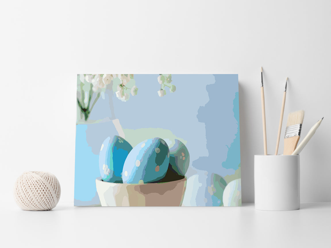 Painting by numbers - Easter Eggs 4309