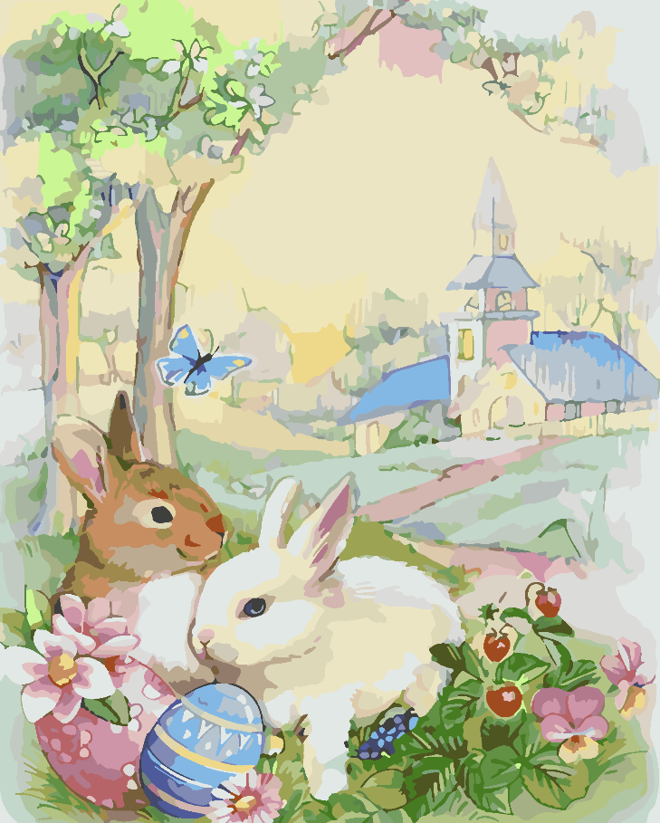 Paint by numbers - Bunny 4311
