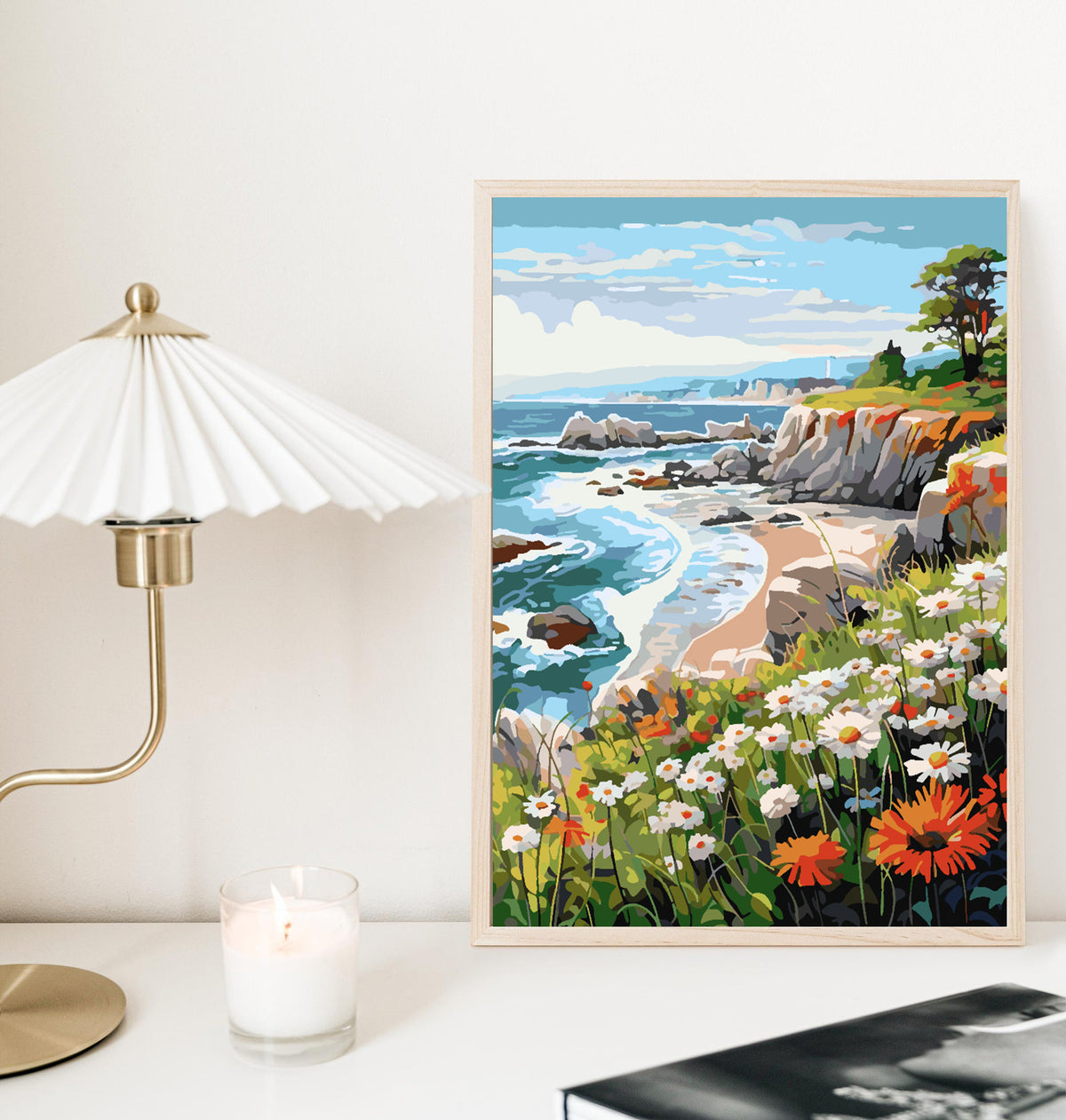 Painting by numbers - Flower Landscape 4318