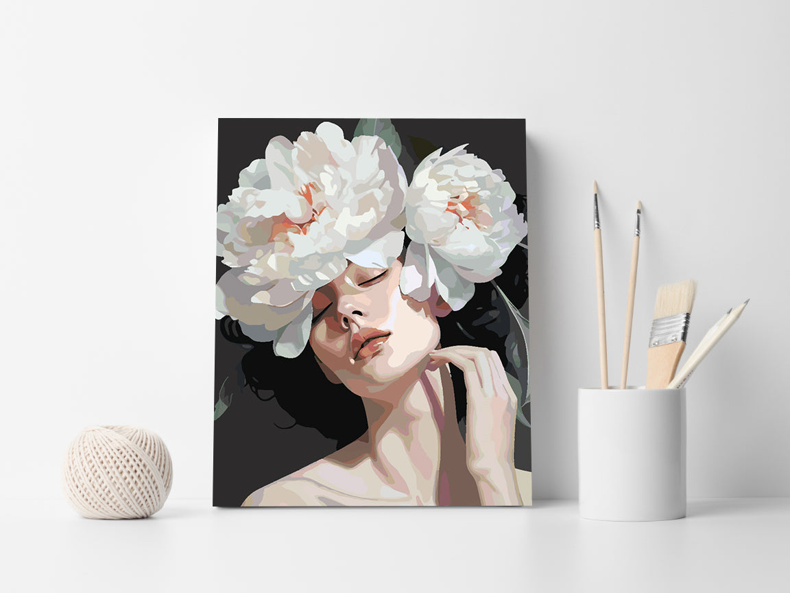 Painting by numbers - Flower Head 4323