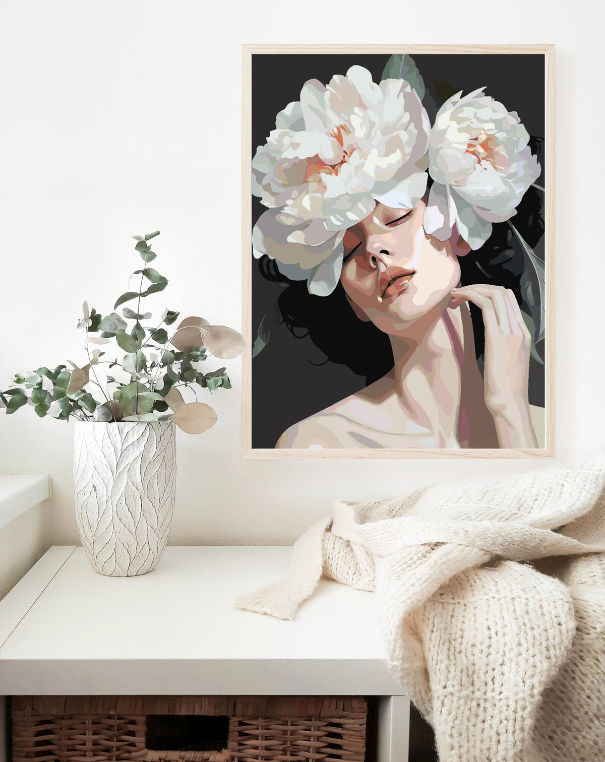 Painting by numbers - Flower Head 4323