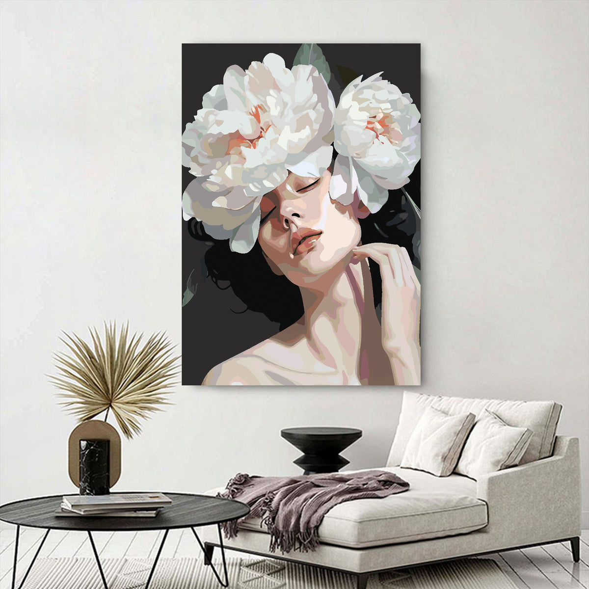 Painting by numbers - Flower Head 4323