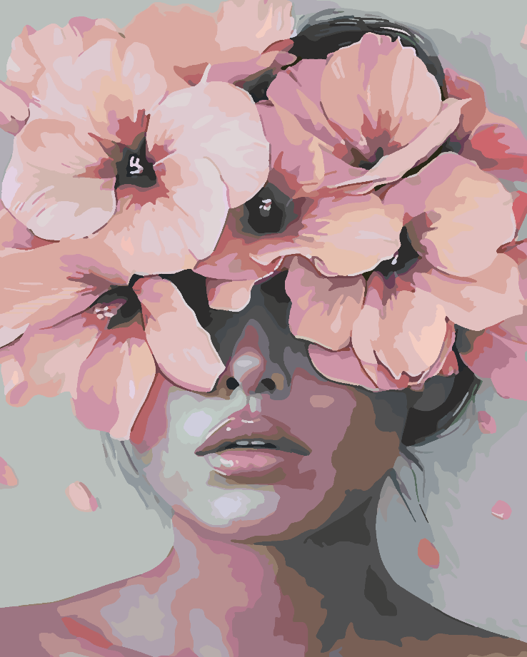 Paint by numbers - Flower Head 4325
