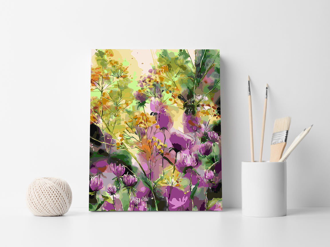 Painting by numbers - Flowers 4330
