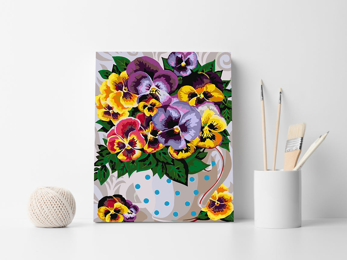Paint by numbers - Flowers in a Vase 4333