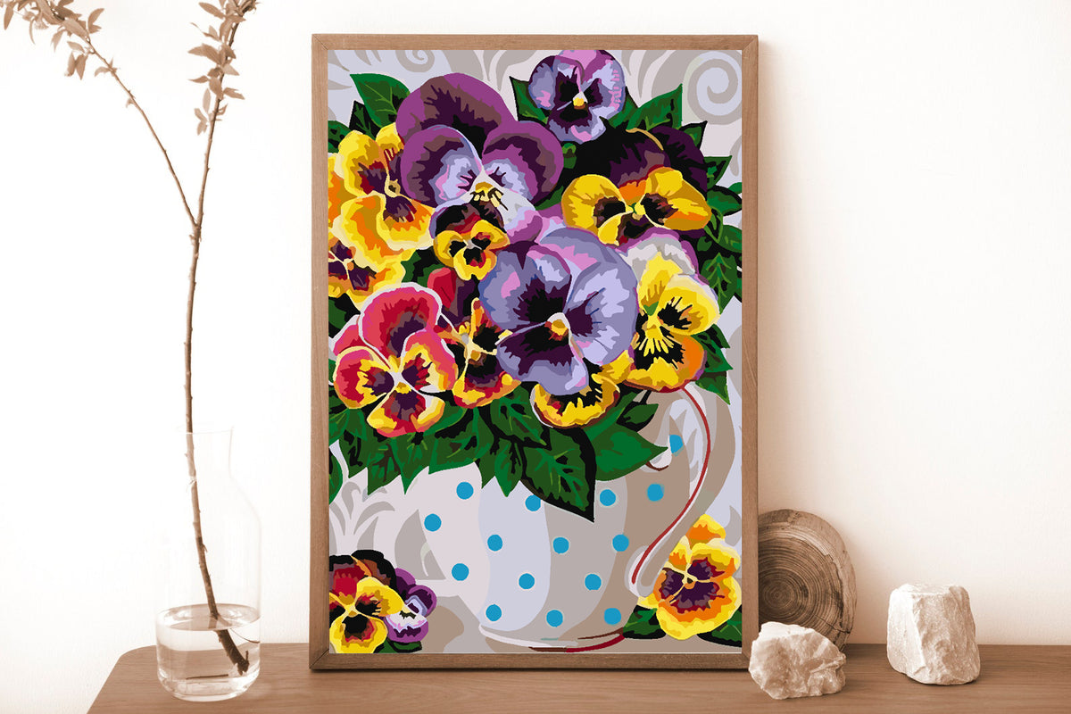 Paint by numbers - Flowers in a Vase 4333