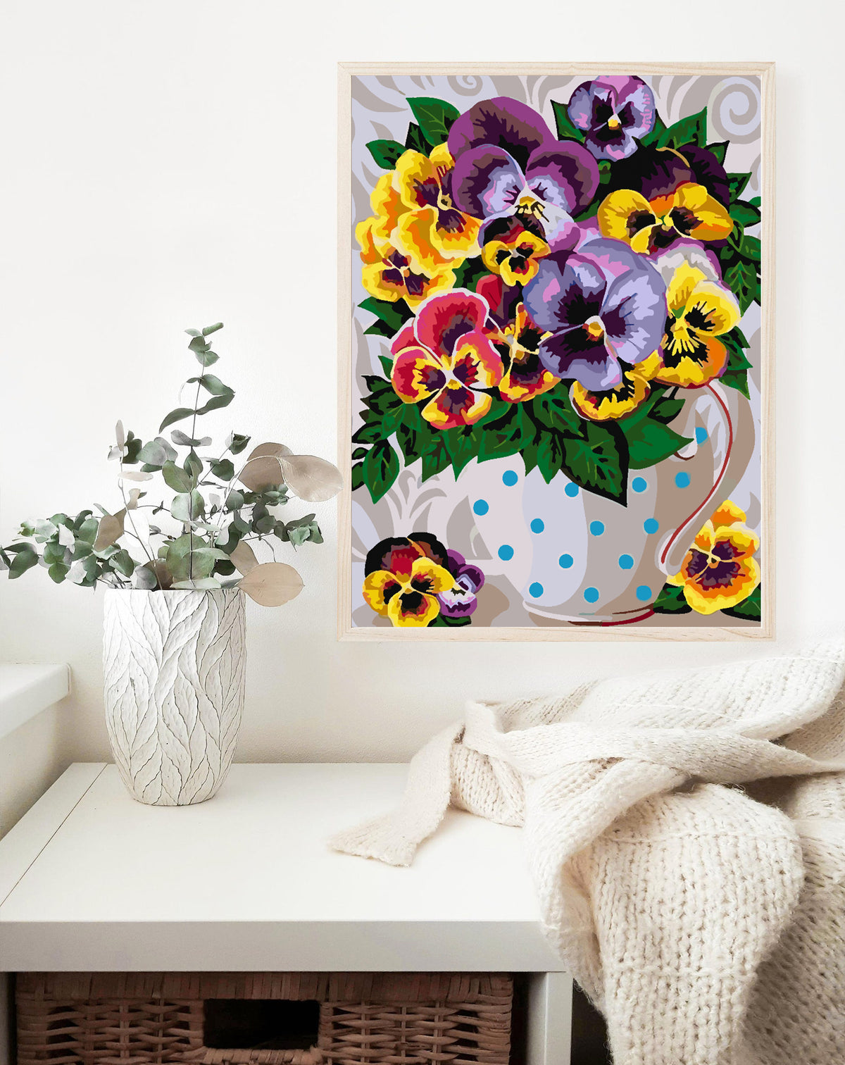 Paint by numbers - Flowers in a Vase 4333