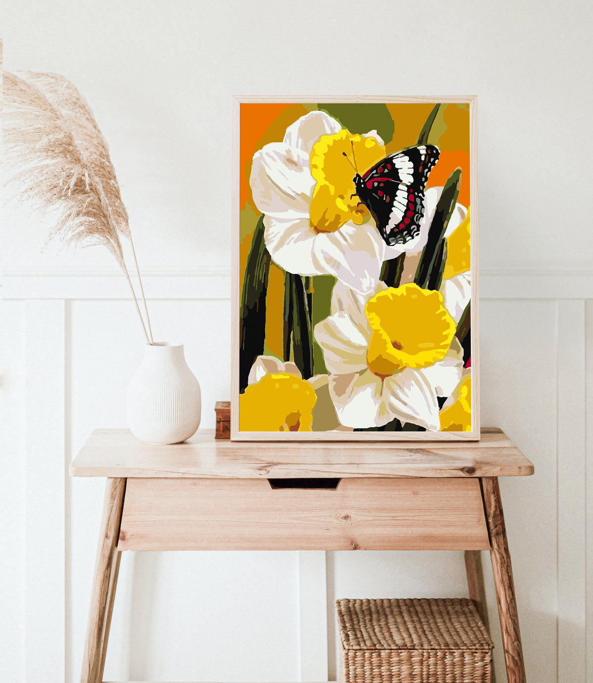 Paint by numbers - Flowers and Butterflies 4341