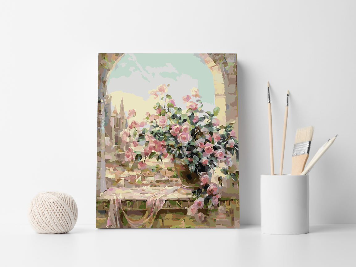 Paint by numbers - Flowers in a Vase 4352