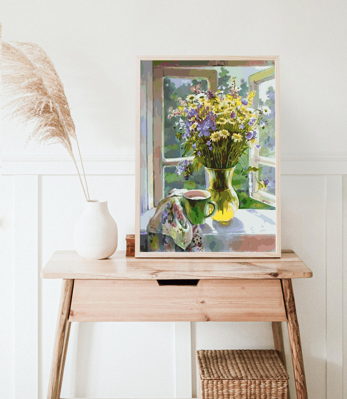 Paint by numbers - Flowers in a Vase 4358