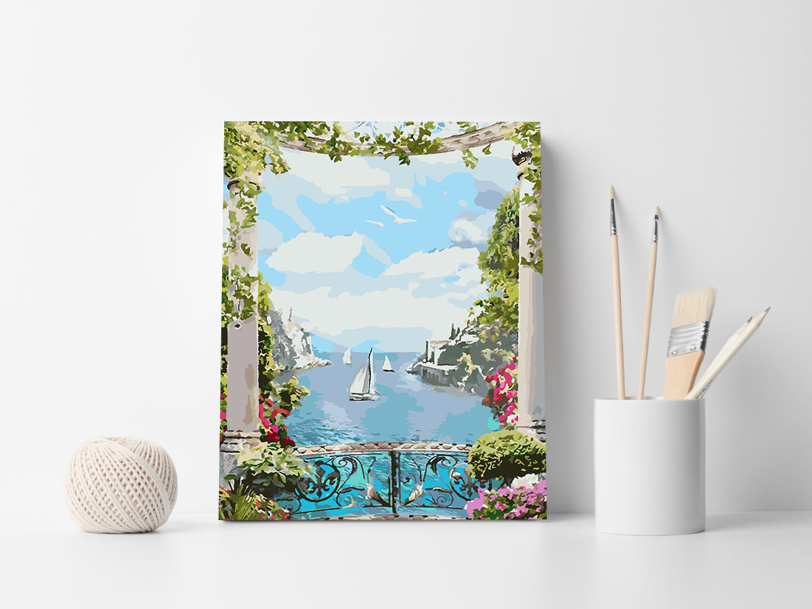 Painting by numbers - Landscape 4361