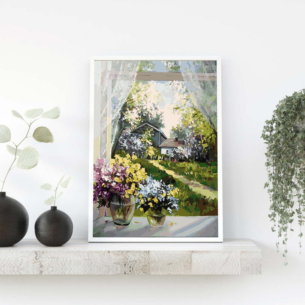 Paint by numbers - Flowers in a Vase 4374