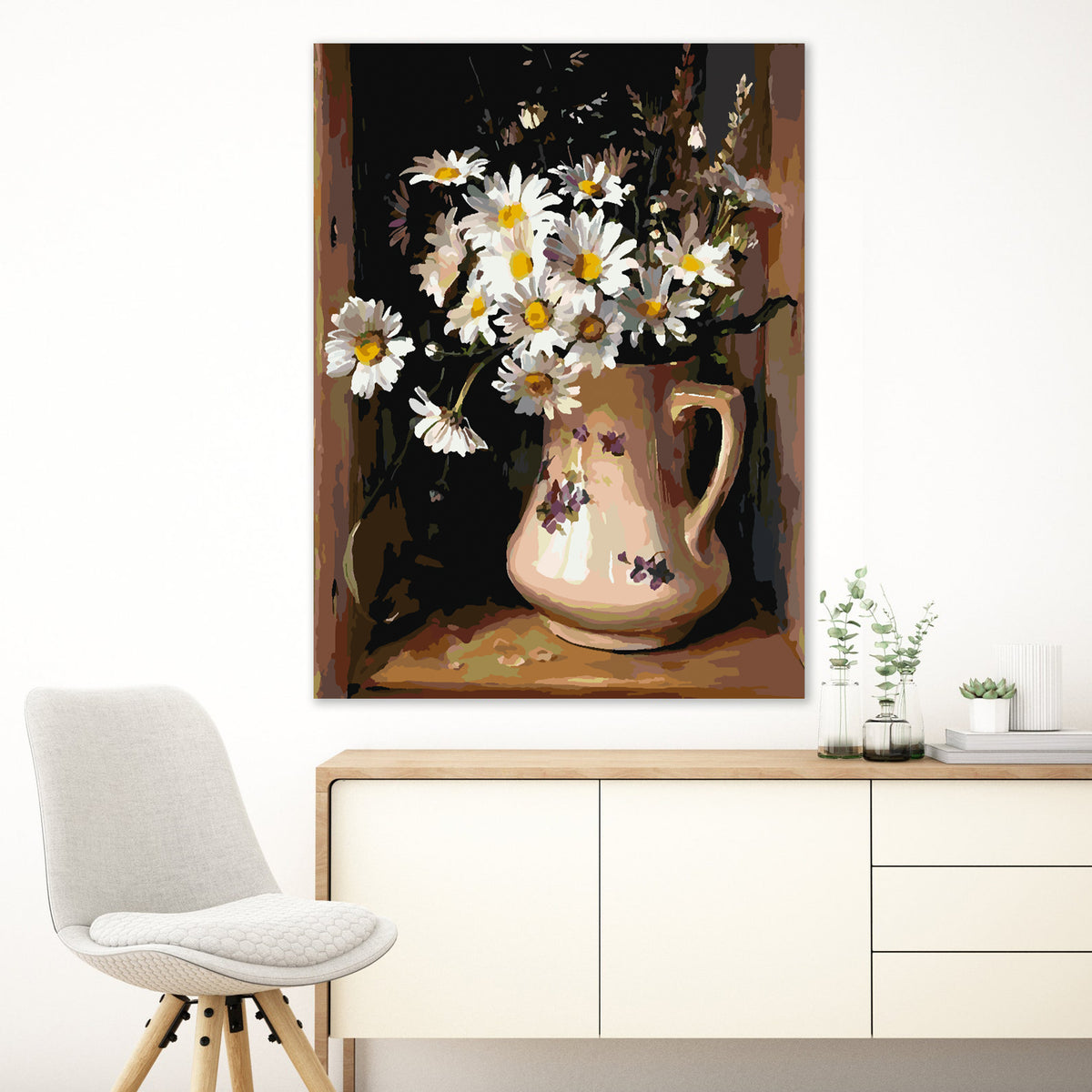 Paint by numbers - Flowers in a Vase 4385