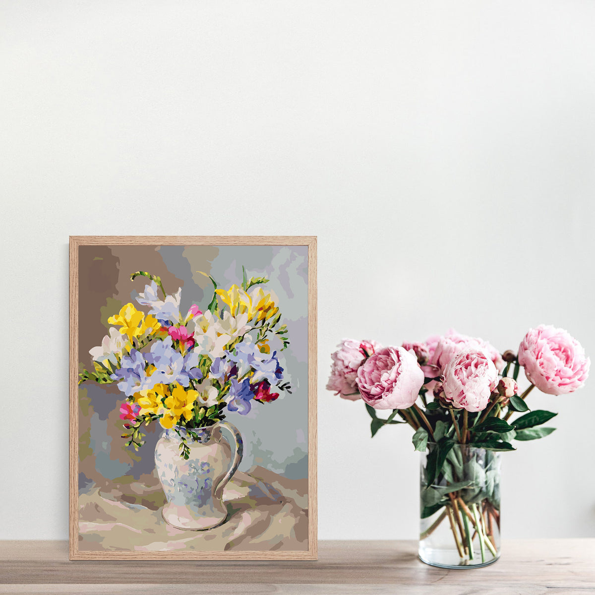 Paint by numbers - Flowers in a Vase 4386