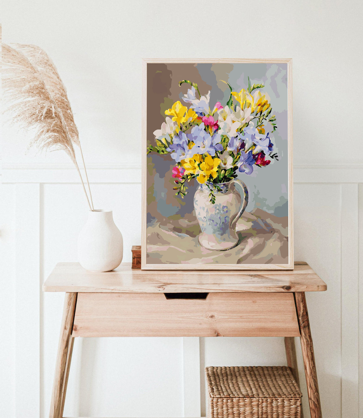 Paint by numbers - Flowers in a Vase 4386