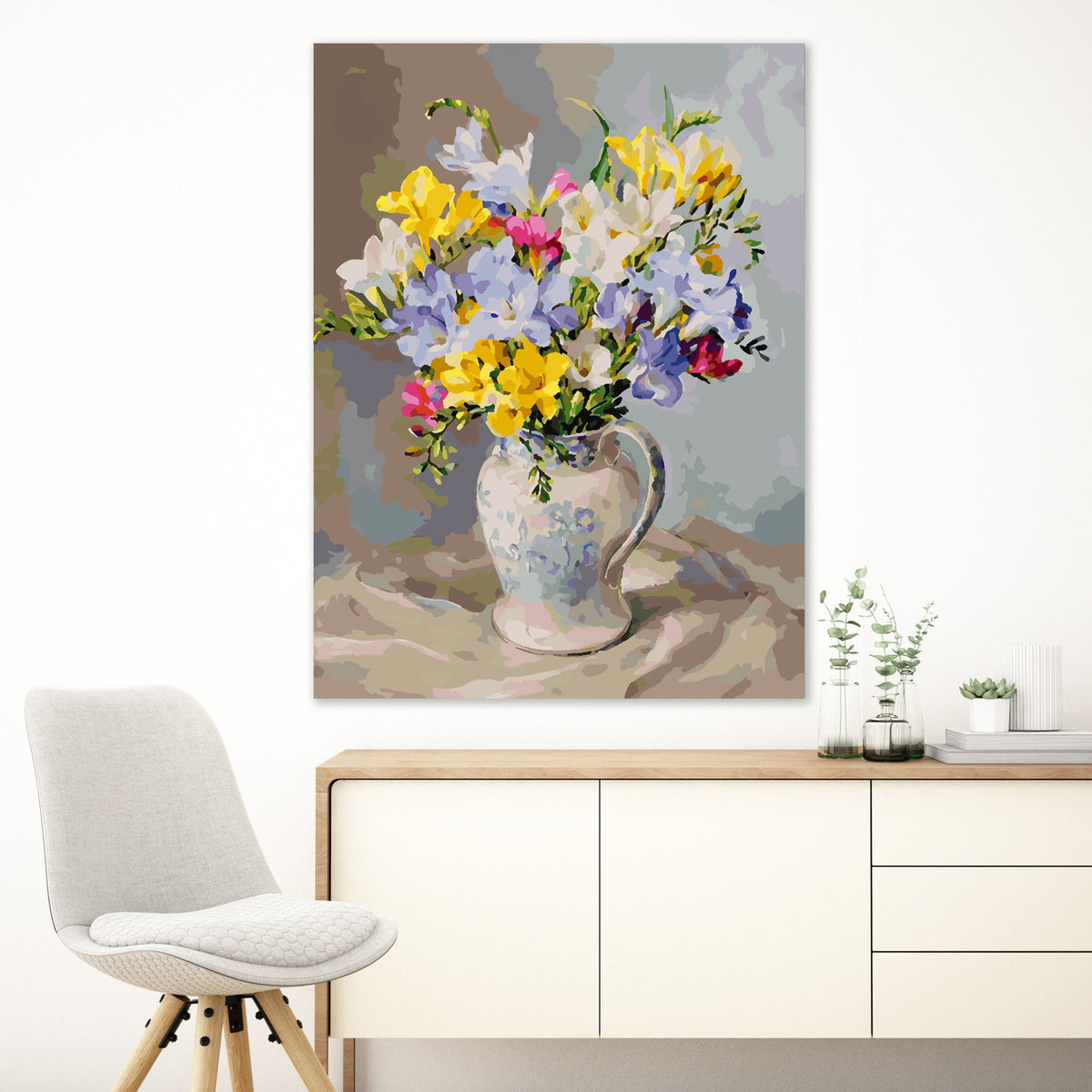 Paint by numbers - Flowers in a Vase 4386