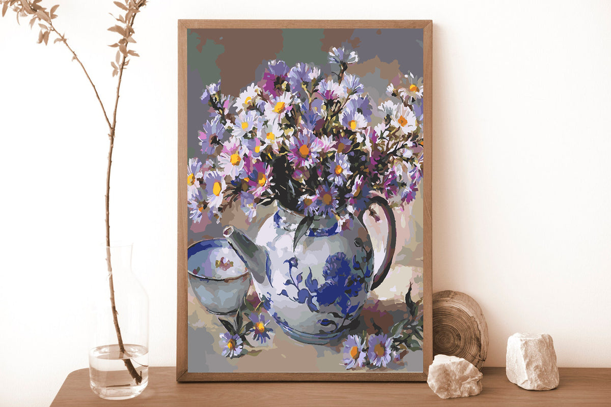 Paint by numbers - Flowers in a Vase 4392