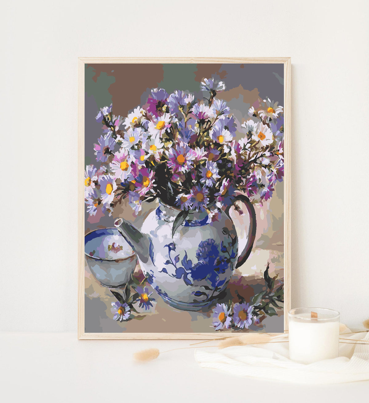 Paint by numbers - Flowers in a Vase 4392