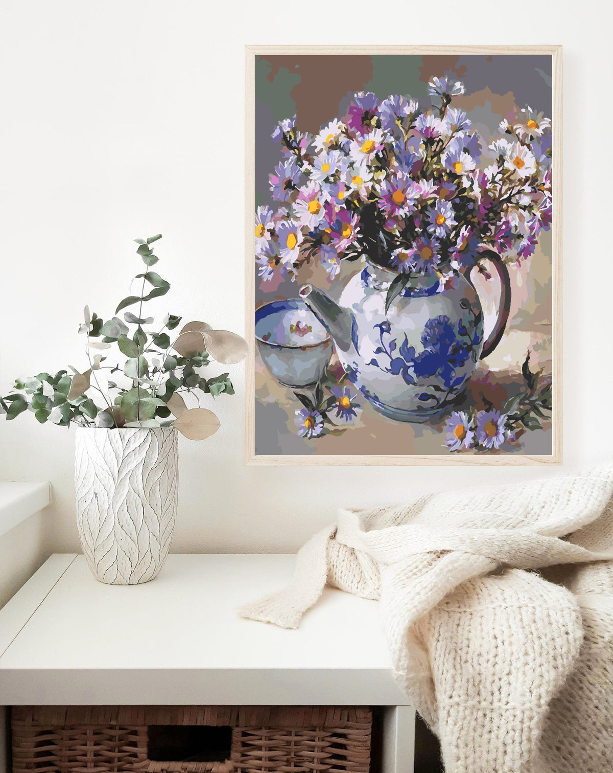 Paint by numbers - Flowers in a Vase 4392