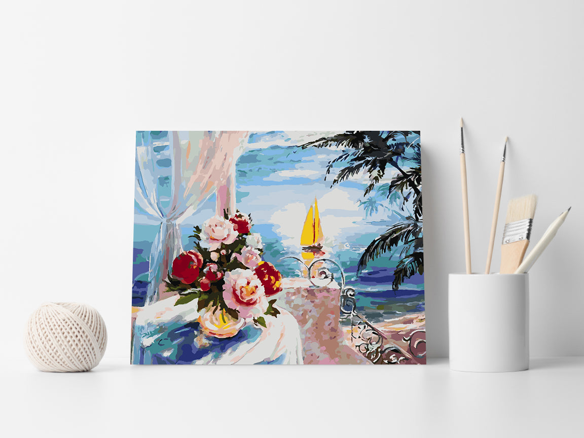 Paint by numbers - Flowers in a Vase 4394