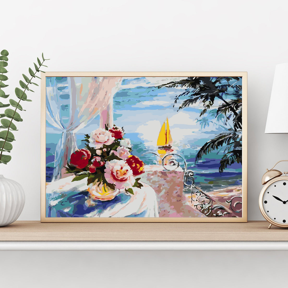 Paint by numbers - Flowers in a Vase 4394