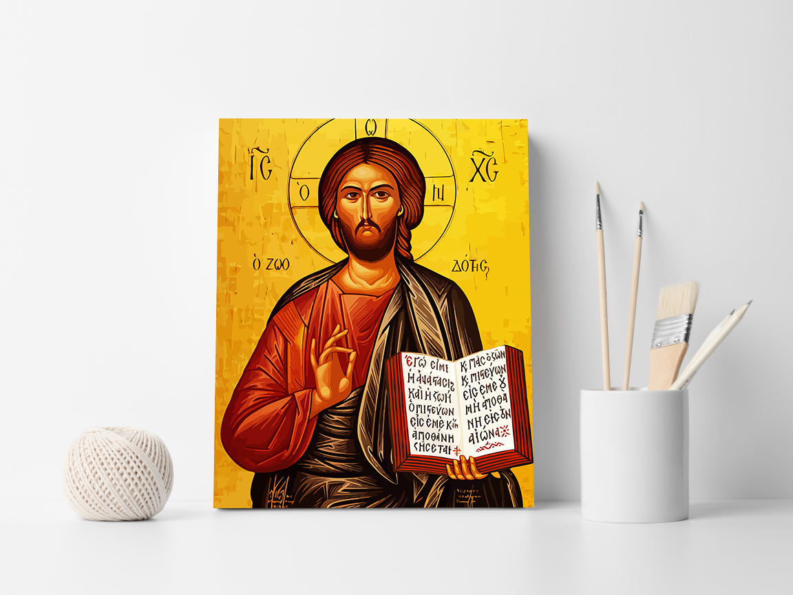 Paint by numbers - Jesus Christ 4398