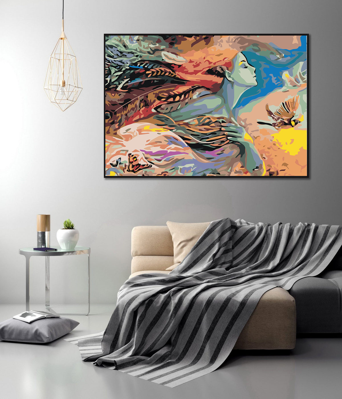 Paint by numbers - Flying Girl 4400
