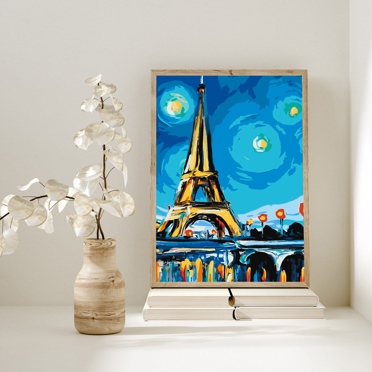 Painting by numbers - Eiffel Tower 4408
