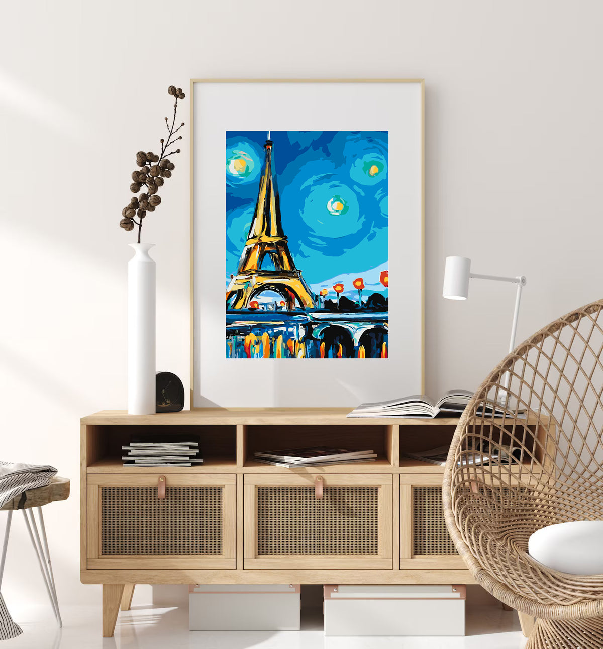 Painting by numbers - Eiffel Tower 4408