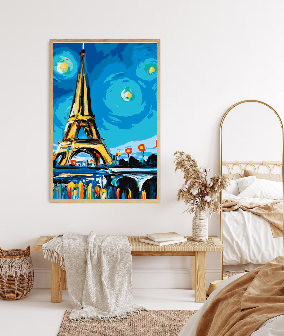 Painting by numbers - Eiffel Tower 4408