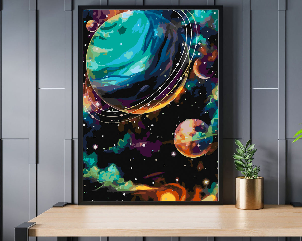 Painting by numbers - Cosmos 4411